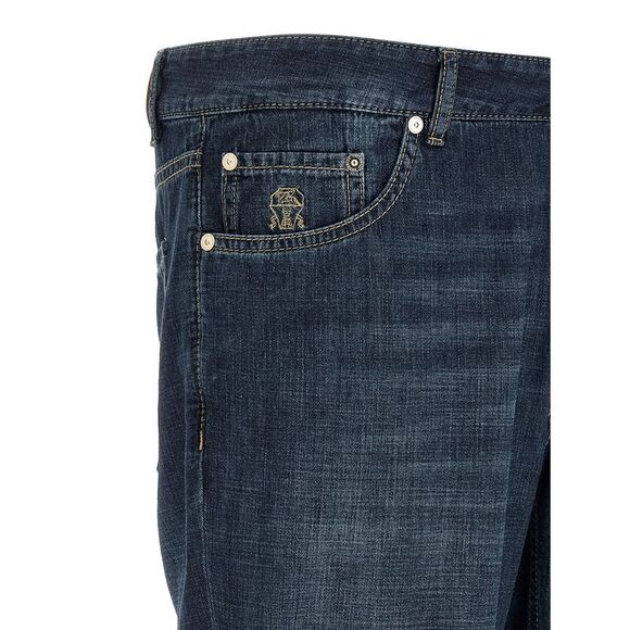 Brunello Cucinelli Men's Japanese Denim Jeans - Picture 5 of 5